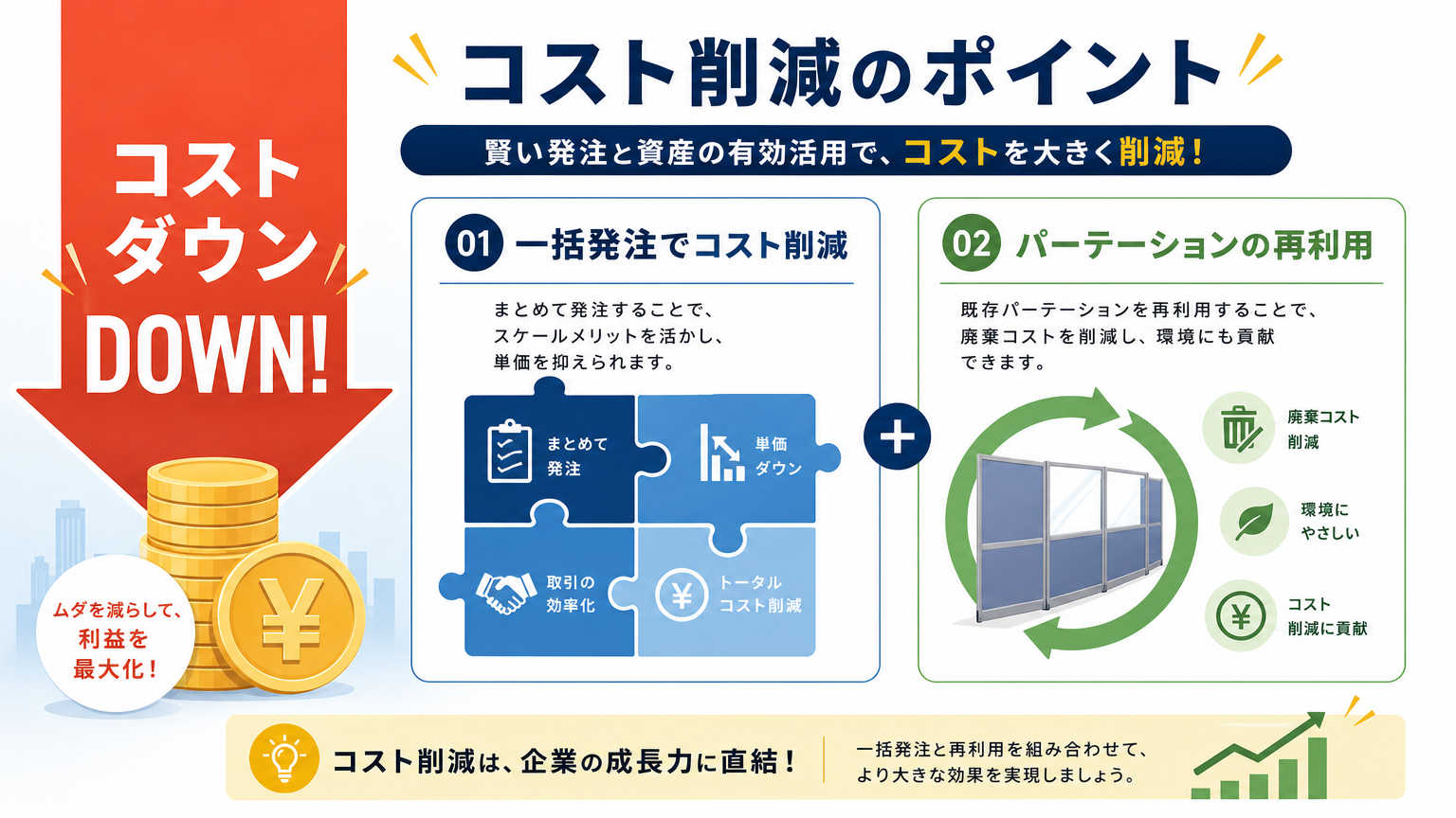移転時のチェックリストを活用したコスト削減のポイント