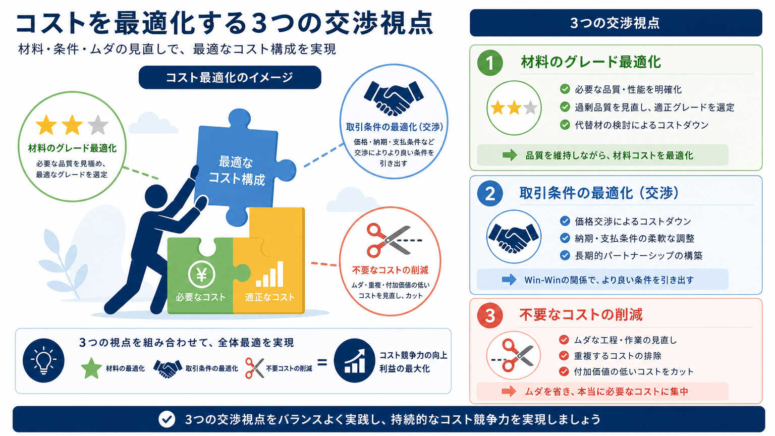 内装工事の見積り金額を適正化するための交渉ポイント